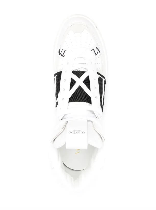 Valentino Garavani VLTN print band sneakers