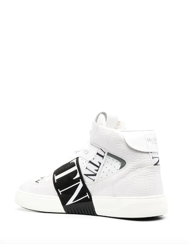 Valentino Garavani VLTN print band sneakers