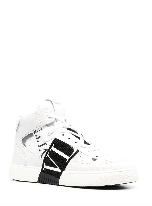 Valentino Garavani VLTN print band sneakers