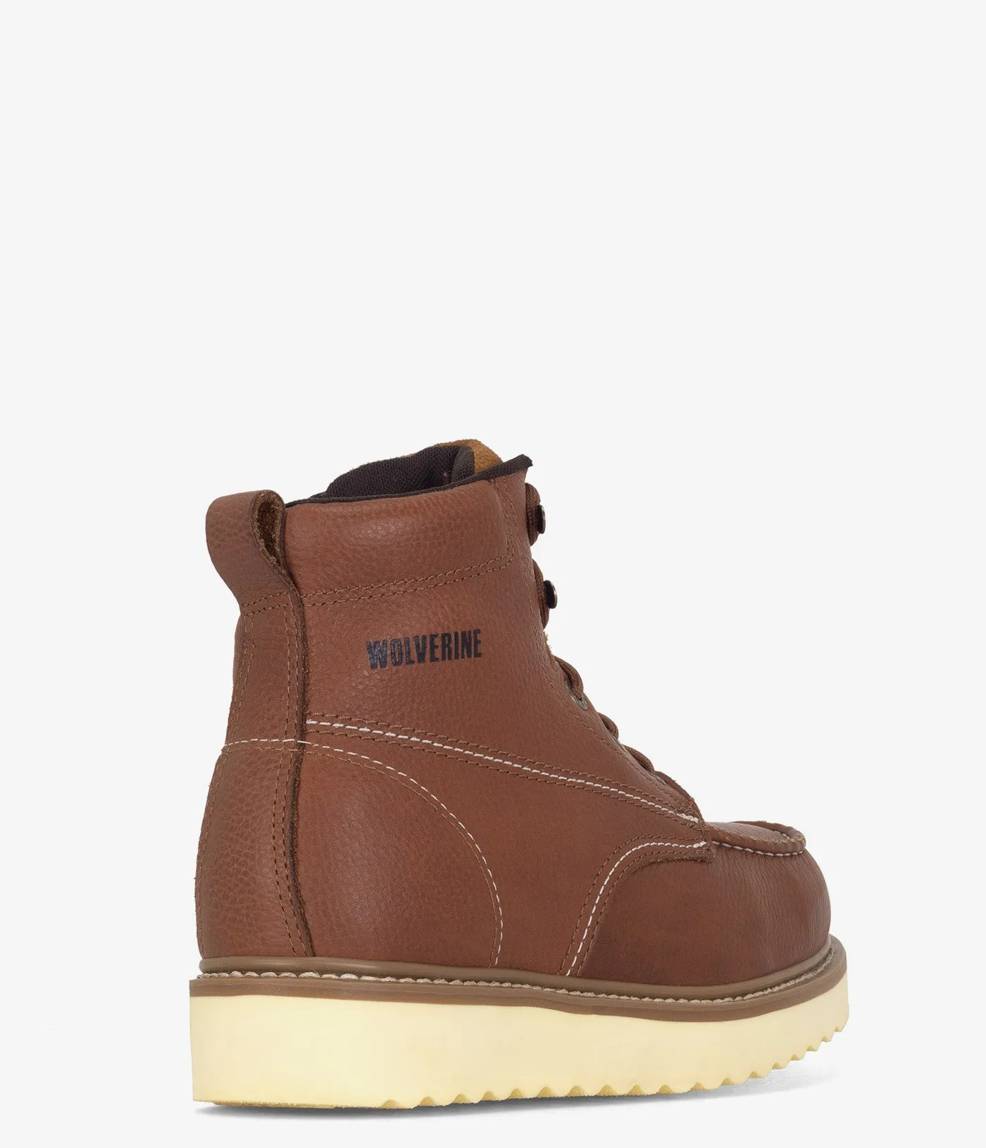 Wolverine Moc-Toe Safety Toe 6" Work Boot - Men