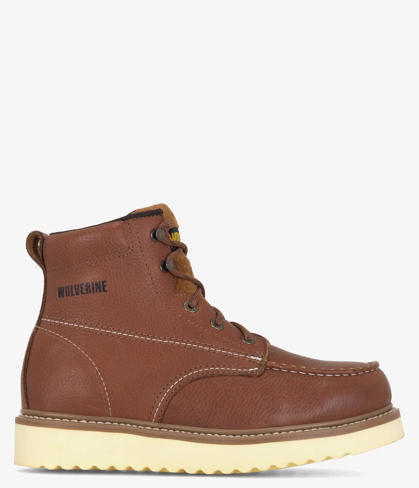 Wolverine Moc-Toe Safety Toe 6" Work Boot - Men