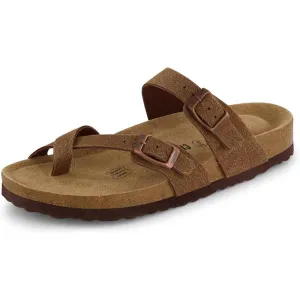 Women Open Design Clogs With Buckle Closure