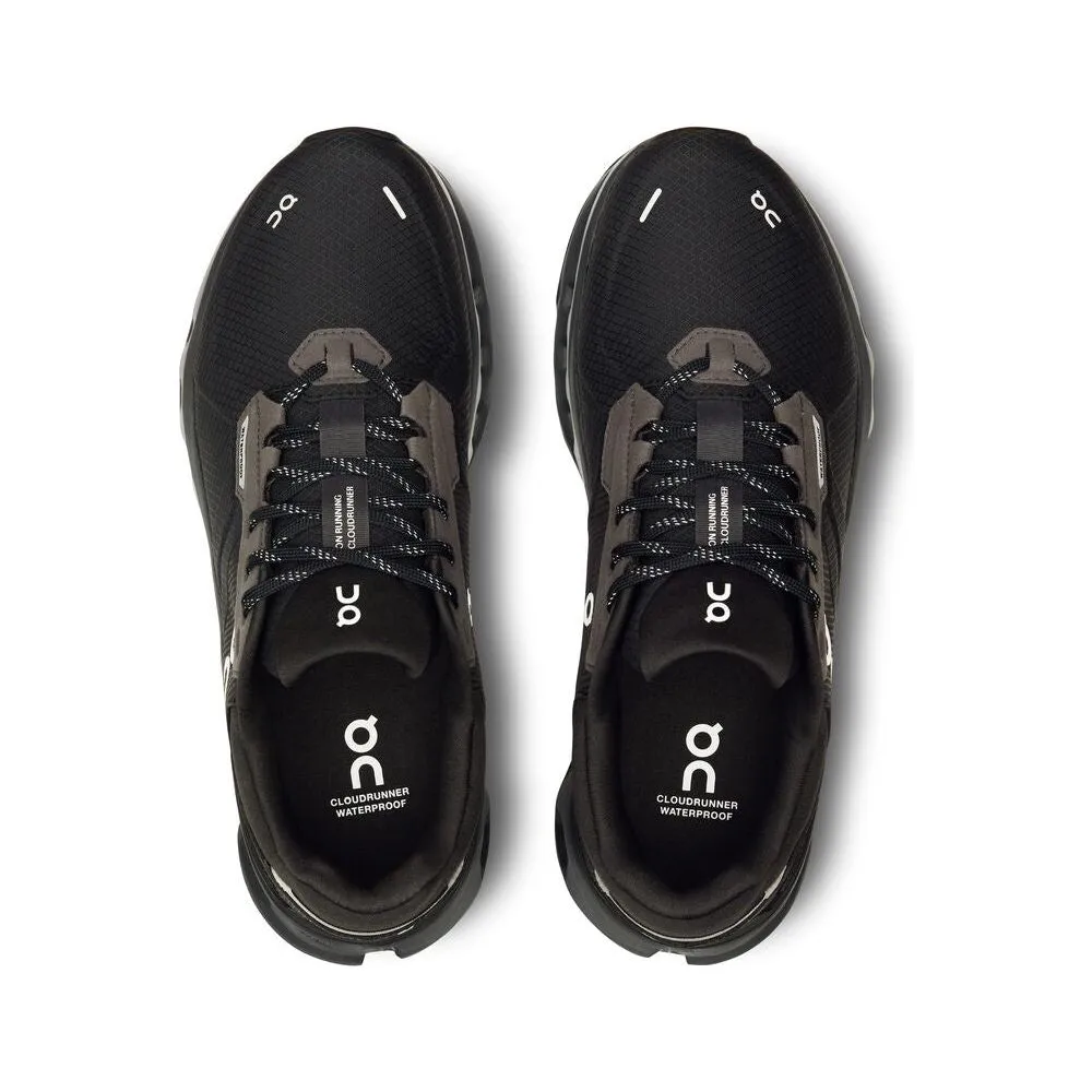 Womens Cloudrunner 2 Waterproof - Magnet/Black